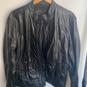 Like new diesel leather jacket size xxl